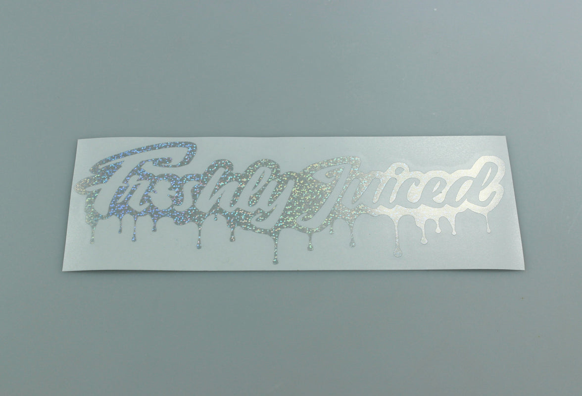 Freshly Juiced "Dripping with Freshness" Vinyl Scene Stickers