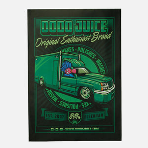 Original Enthusiast Brand - Dodo Juice poster, A2 size (featuring Mr Skittles) - OFFER