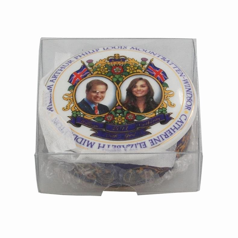 Royal Wedding Commemorative Trinket Wax - car wax collectible RARE
