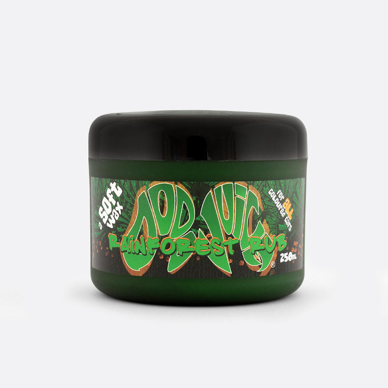 Rainforest Rub 250ml OLD STYLE - our original carnauba soft wax - OFFER HS 3404900000