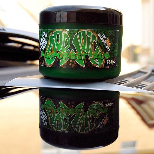 Rainforest Rub 250ml OLD STYLE - our original carnauba soft wax - OFFER HS 3404900000